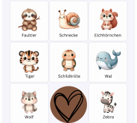 Spardose Tiere